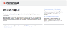 Tablet Screenshot of endushop.pl